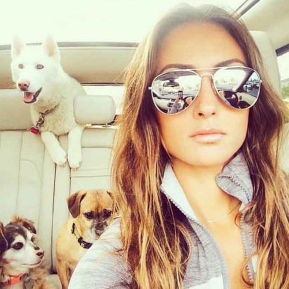 Trendy Sunglasses Aviator Mirrored - Picture 3 of 5